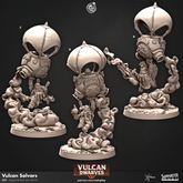 Vulcan Solvars 3D-printed model